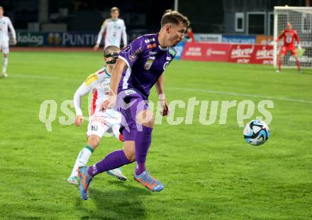 Fussball Bundesliga. WAC gegen SK Austria Klagenfurt. Christopher Wernitznig  (Klagenfurt).  Wolfsberg, am 4.11.2023.
Foto: Kuess
www.qspictures.net
---
pressefotos, pressefotografie, kuess, qs, qspictures, sport, bild, bilder, bilddatenbank