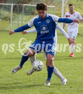 Fussball Unterliga Ost. Maria Saal gegen Annabichler SV.   Oliver Mayrobnig  (ASV). Maria Saal, am 4.11.2023.
Foto: Kuess
www.qspictures.net
---
pressefotos, pressefotografie, kuess, qs, qspictures, sport, bild, bilder, bilddatenbank