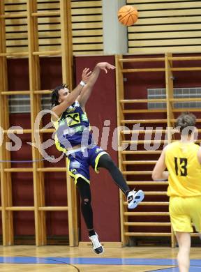 Basketball 2. Liga 2023/2024. Grunddurchgang 7. Runde.  Woerthersee Piraten gegen Future Team Steiermark..  Nikhil Sacher (Steiermark). Klagenfurt, am 17.11.2023.
Foto: Kuess
www.qspictures.net
---
pressefotos, pressefotografie, kuess, qs, qspictures, sport, bild, bilder, bilddatenbank