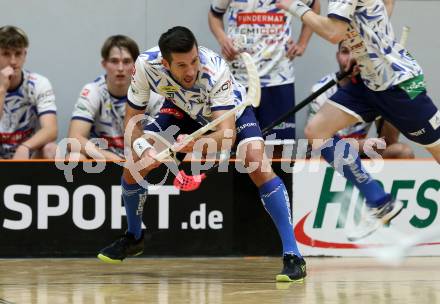 Floorball Bundesliga. KAC gegen VSV.   Timo Schmid (VSV). Klagenfurt, 25.11.2023.
Foto: Kuess
www.qspictures.net
---
pressefotos, pressefotografie, kuess, qs, qspictures, sport, bild, bilder, bilddatenbank