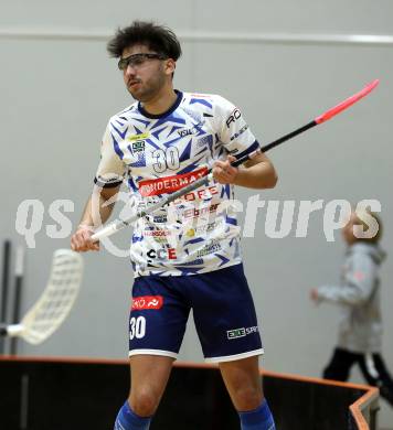 Floorball Bundesliga. KAC gegen VSV.   Christoph Steiner  (VSV). Klagenfurt, 25.11.2023.
Foto: Kuess
www.qspictures.net
---
pressefotos, pressefotografie, kuess, qs, qspictures, sport, bild, bilder, bilddatenbank