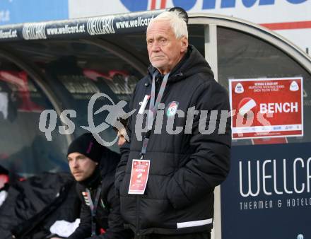 Fussball Laenderspiel Amateure. Oesterreich gegen Slowenien.  Trainer Albert Parth (AUT),    Klagenfurt, am 26.11.2023.
Foto: Kuess
www.qspictures.net
---
pressefotos, pressefotografie, kuess, qs, qspictures, sport, bild, bilder, bilddatenbank