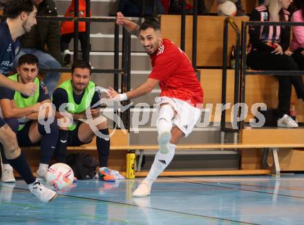 Futsal. Carinthia Flamengo Futsal Club gegen LPSV-Kaernten.  Yosifov Svetlozar Angelov  (C.F.F.C),  Klagenfurt, 26.11.2023.
Foto: Kuess
www.qspictures.net
---
pressefotos, pressefotografie, kuess, qs, qspictures, sport, bild, bilder, bilddatenbank