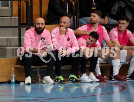 Futsal. Carinthia Flamengo Futsal Club gegen LPSV-Kaernten. Trainer Ugur Koc   (C.F.F.C),  Klagenfurt, 26.11.2023.
Foto: Kuess
www.qspictures.net
---
pressefotos, pressefotografie, kuess, qs, qspictures, sport, bild, bilder, bilddatenbank