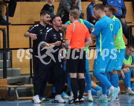 Futsal. FUTSAL versli.at Klagenfurt gegen FC Diamant Linz.   Marko Petricevic (Klagenfurt),     Klagenfurt, 26.11.2023.
Foto: Kuess
www.qspictures.net
---
pressefotos, pressefotografie, kuess, qs, qspictures, sport, bild, bilder, bilddatenbank