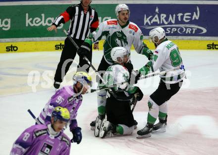 EBEL. Eishockey Bundesliga. EC VSV gegen HK Olimpija Ljubljana.   Torjubel Nik Simsic  (Ljubljana). Villach, am 28.11.2023
Foto: Kuess
www.qspictures.net
---
pressefotos, pressefotografie, kuess, qs, qspictures, sport, bild, bilder, bilddatenbank