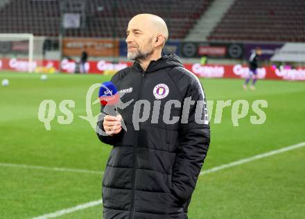 Fussball Bundesliga. SK Austria Klagenfurt gegen TSV Egger Glas Hartberg. Guenther Gorenzel  (Klagenfurt).   Klagenfurt, am 4.12.2023.
Foto: Kuess
---
pressefotos, pressefotografie, kuess, qs, qspictures, sport, bild, bilder, bilddatenbank