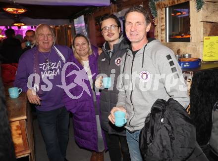 Fussball Bundesliga. SK Austria Klagenfurt. Helmut Koenig, Daniela Mayr-Koren, Marco Walter, Bernhard Sussitz. Klagenfurt, am 6.12.2023.
Foto: Kuess
---
pressefotos, pressefotografie, kuess, qs, qspictures, sport, bild, bilder, bilddatenbank