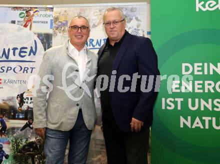 Kaernten Sport. Sportlermeeting. Peter Mueller, Franz Wohlfahrt. Klagenfurt, am 5.12.2023.
Foto: Kuess
---
pressefotos, pressefotografie, kuess, qs, qspictures, sport, bild, bilder, bilddatenbank