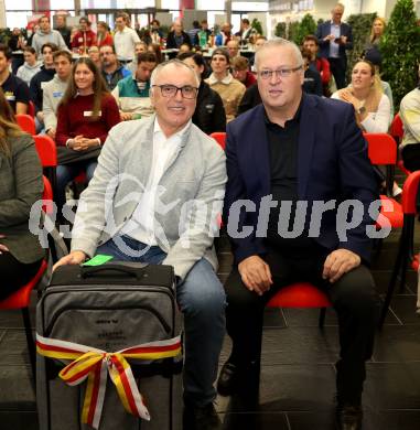 Kaernten Sport. Sportlermeeting. Peter Mueller, Franz Wohlfahrt. Klagenfurt, am 5.12.2023.
Foto: Kuess
---
pressefotos, pressefotografie, kuess, qs, qspictures, sport, bild, bilder, bilddatenbank