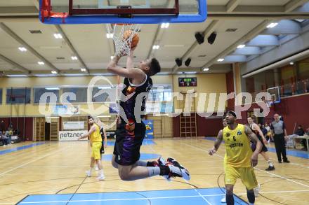 Basketball 2. Bundesliga. Woerthersee Piraten gegen Vienna United. Noah Oguamalam (Vienna United)  Klagenfurt, am 8.12.2023.
Foto: Kuess
---
pressefotos, pressefotografie, kuess, qs, qspictures, sport, bild, bilder, bilddatenbank