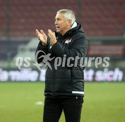 Fussball Bundesliga. SK Austria Klagenfurt gegen FK Austria Wien.  Trainer Peter Pacult  (Klagenfurt). Klagenfurt, am 9.12.2023.
Foto: Kuess
---
pressefotos, pressefotografie, kuess, qs, qspictures, sport, bild, bilder, bilddatenbank