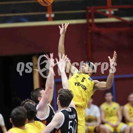 Basketball 2. Bundesliga. Woerthersee Piraten gegen Vienna United.  Shawn L. Ray (Piraten). Klagenfurt, am 8.12.2023.
Foto: Kuess
---
pressefotos, pressefotografie, kuess, qs, qspictures, sport, bild, bilder, bilddatenbank