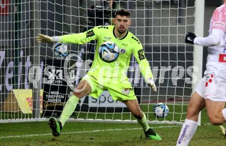 Fussball Bundesliga. SK Austria Klagenfurt gegen FK Austria Wien.  Phillip Menzel  (Klagenfurt). Klagenfurt, am 9.12.2023.
Foto: Kuess
---
pressefotos, pressefotografie, kuess, qs, qspictures, sport, bild, bilder, bilddatenbank