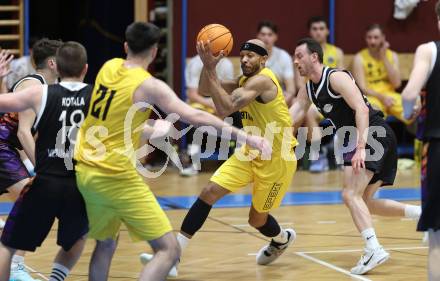 Basketball 2. Bundesliga. Woerthersee Piraten gegen Vienna United.  Shawn L. Ray (Piraten). Klagenfurt, am 8.12.2023.
Foto: Kuess
---
pressefotos, pressefotografie, kuess, qs, qspictures, sport, bild, bilder, bilddatenbank