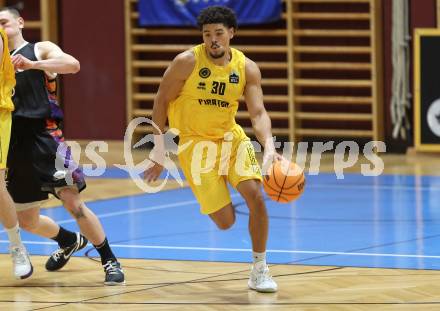 Basketball 2. Bundesliga. Woerthersee Piraten gegen Vienna United. Marcus Holyfield (Piraten). Klagenfurt, am 8.12.2023.
Foto: Kuess
---
pressefotos, pressefotografie, kuess, qs, qspictures, sport, bild, bilder, bilddatenbank