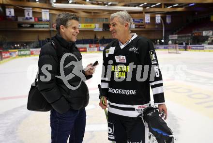 Eishockey Legenden Turnier. Christian Reichel, Klaus Augenthaler. Villach, am 16.12.2023.
Foto: Kuess
---
pressefotos, pressefotografie, kuess, qs, qspictures, sport, bild, bilder, bilddatenbank