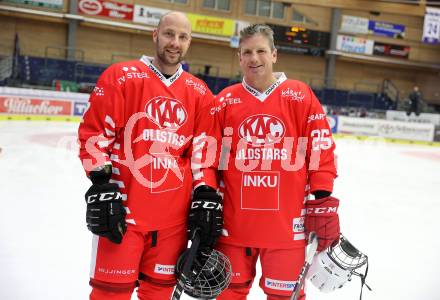 Eishockey Revival. Legenden Turnier. Herbert Ratz, Kirk Furey (KAC). Villach, am 16.12.2023.
Foto: Kuess
---
pressefotos, pressefotografie, kuess, qs, qspictures, sport, bild, bilder, bilddatenbank