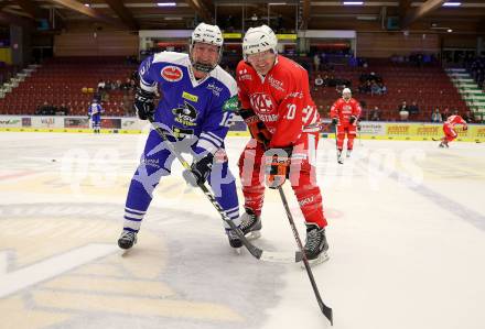 Eishockey Revival. Legenden Turnier. Buergermeister Guenther Albel, Buergermeister Christian Scheider. Villach, am 16.12.2023.
Foto: Kuess
---
pressefotos, pressefotografie, kuess, qs, qspictures, sport, bild, bilder, bilddatenbank