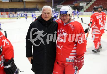 Eishockey Revival. Legenden Turnier. Anton Polster, Hans Sulzer (KAC). Villach, am 16.12.2023.
Foto: Kuess
---
pressefotos, pressefotografie, kuess, qs, qspictures, sport, bild, bilder, bilddatenbank