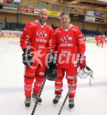 Eishockey Revival. Legenden Turnier. Herbert Ratz, Kirk Furey (KAC). Villach, am 16.12.2023.
Foto: Kuess
---
pressefotos, pressefotografie, kuess, qs, qspictures, sport, bild, bilder, bilddatenbank