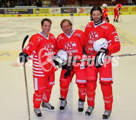 Eishockey Revival. Legenden Turnier. Dieter Kalt, Thomas Cijan, Christoph Brandner (KAC). Villach, am 16.12.2023.
Foto: Kuess
---
pressefotos, pressefotografie, kuess, qs, qspictures, sport, bild, bilder, bilddatenbank