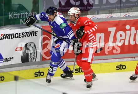 Eishockey Legenden Turnier. VSV gegen KAC.  Roland Schurian, (VSV),  Dieter Kalt  (KAC). Villach, am 16.12.2023.
Foto: Kuess

---
pressefotos, pressefotografie, kuess, qs, qspictures, sport, bild, bilder, bilddatenbank