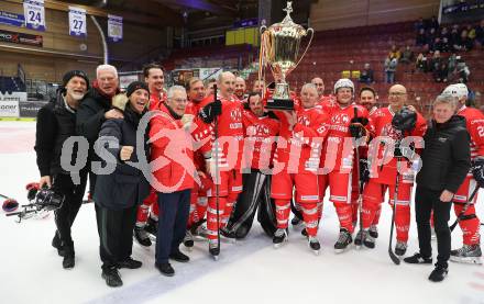 Eishockey Revival. Legenden Turnier. Jubel KAC. Villach, am 16.12.2023.
Foto: Kuess
---
pressefotos, pressefotografie, kuess, qs, qspictures, sport, bild, bilder, bilddatenbank