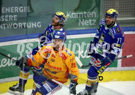 EBEL. Eishockey Bundesliga. EC VSV gegen Asiago Hockey.  Torjubel Alexander Rauchenwald  (VSV). Villach, am 22.12.2023
Foto: Kuess
www.qspictures.net
---
pressefotos, pressefotografie, kuess, qs, qspictures, sport, bild, bilder, bilddatenbank