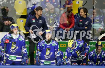 EBEL. Eishockey Bundesliga. EC VSV gegen Asiago Hockey.   Trainer Marcel Rodman, Co-Trainer David Rodman (VSV). Villach, am 22.12.2023
Foto: Kuess
www.qspictures.net
---
pressefotos, pressefotografie, kuess, qs, qspictures, sport, bild, bilder, bilddatenbank