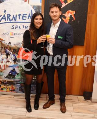 Nacht des Sports. Sportgala. Kaernten Sportler des Jahres 2023.   Sofya, Nicolai Uznik . Velden, am 23.12.2023.
Foto: Kuess
www.qspictures.net
---
pressefotos, pressefotografie, kuess, qs, qspictures, sport, bild, bilder, bilddatenbank