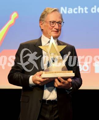 Nacht des Sports. Sportgala. Kaernten Sportler des Jahres 2023.   Franz Klammer . Velden, am 23.12.2023.
Foto: Kuess
www.qspictures.net
---
pressefotos, pressefotografie, kuess, qs, qspictures, sport, bild, bilder, bilddatenbank