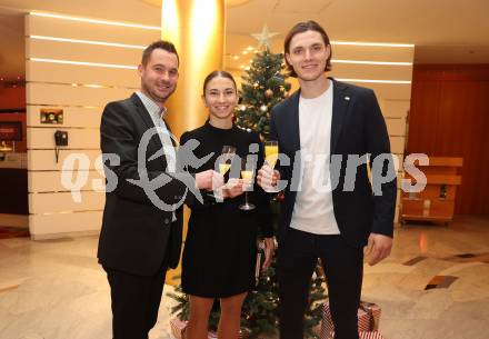 Nacht des Sports. Sportgala. Kaernten Sportler des Jahres 2023.   Gernot Messner, Katharina Naschenweng, Tino Casali . Velden, am 23.12.2023.
Foto: Kuess
www.qspictures.net
---
pressefotos, pressefotografie, kuess, qs, qspictures, sport, bild, bilder, bilddatenbank