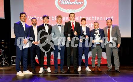 Nacht des Sports. Sportgala. Kaernten Sportler des Jahres 2023.   Mannschaft des Jahres. Aich/Dob . Velden, am 23.12.2023.
Foto: Kuess
www.qspictures.net
---
pressefotos, pressefotografie, kuess, qs, qspictures, sport, bild, bilder, bilddatenbank