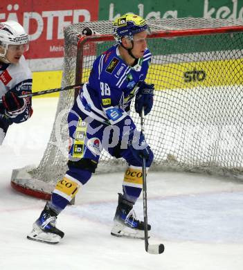 EBEL. Eishockey Bundesliga. EC VSV gegen Fehervar AV19.  Blaz Tomazevic  (VSV). Villach, am 28.12.2023
Foto: Kuess
www.qspictures.net
---
pressefotos, pressefotografie, kuess, qs, qspictures, sport, bild, bilder, bilddatenbank