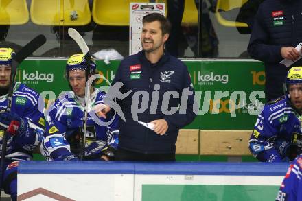 EBEL. Eishockey Bundesliga. EC VSV gegen spusu Vienna Capitals.   Trainer Marcel Rodman (VSV). Villach, am 9.1.2024.
Foto: Kuess
www.qspictures.net
---
pressefotos, pressefotografie, kuess, qs, qspictures, sport, bild, bilder, bilddatenbank