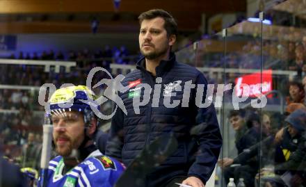 EBEL. Eishockey Bundesliga. EC VSV gegen spusu Vienna Capitals.  Trainer Marcel Rodman  (VSV). Villach, am 9.1.2024.
Foto: Kuess
www.qspictures.net
---
pressefotos, pressefotografie, kuess, qs, qspictures, sport, bild, bilder, bilddatenbank