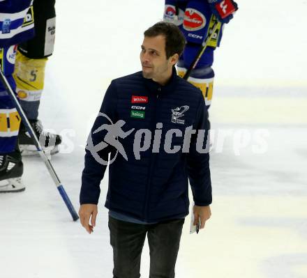 EBEL. Eishockey Bundesliga. EC VSV gegen spusu Vienna Capitals. Co-Trainer David Rodman   (VSV). Villach, am 9.1.2024.
Foto: Kuess
www.qspictures.net
---
pressefotos, pressefotografie, kuess, qs, qspictures, sport, bild, bilder, bilddatenbank