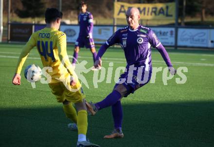 Fussball Bundesliga. Testspiel. SK Austria Klagenfurt gegen Domzale (SLO).   Nicolas Wimmer  (Klagenfurt). Moosburg, am 13.1.2024.
Foto: Kuess
www.qspictures.net
---
pressefotos, pressefotografie, kuess, qs, qspictures, sport, bild, bilder, bilddatenbank