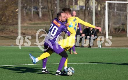 Fussball Bundesliga. Testspiel. SK Austria Klagenfurt gegen Domzale (SLO).   Rico Benatelli  (Klagenfurt). Moosburg, am 13.1.2024.
Foto: Kuess
www.qspictures.net
---
pressefotos, pressefotografie, kuess, qs, qspictures, sport, bild, bilder, bilddatenbank