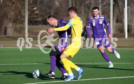 Fussball Bundesliga. Testspiel. SK Austria Klagenfurt gegen Domzale (SLO).    Rico Benatelli (Klagenfurt). Moosburg, am 13.1.2024.
Foto: Kuess
www.qspictures.net
---
pressefotos, pressefotografie, kuess, qs, qspictures, sport, bild, bilder, bilddatenbank