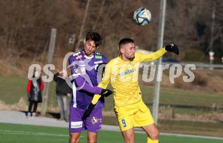 Fussball Bundesliga. Testspiel. SK Austria Klagenfurt gegen Domzale (SLO).   Thorsten Mahrer  (Klagenfurt). Moosburg, am 13.1.2024.
Foto: Kuess
www.qspictures.net
---
pressefotos, pressefotografie, kuess, qs, qspictures, sport, bild, bilder, bilddatenbank