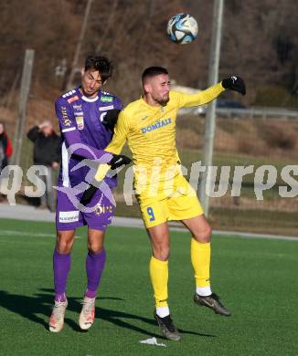 Fussball Bundesliga. Testspiel. SK Austria Klagenfurt gegen Domzale (SLO).    Thorsten Mahrer (Klagenfurt). Moosburg, am 13.1.2024.
Foto: Kuess
www.qspictures.net
---
pressefotos, pressefotografie, kuess, qs, qspictures, sport, bild, bilder, bilddatenbank