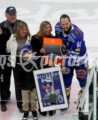 EBEL. Eishockey Bundesliga. EC VSV gegen BEMER Pioneers Vorarlberg. Andrew Desjardins (VSV). Villach, am 13.1.2024.
Foto: Kuess
www.qspictures.net
---
pressefotos, pressefotografie, kuess, qs, qspictures, sport, bild, bilder, bilddatenbank