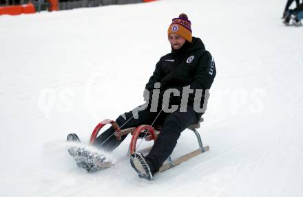 Fussball Bundesliga. Teambuilding SK Austria KLagenfurt. Schneeschuhwandern.   Till Schumacher. Bad Kleinkirchheim, am 14.1.2024.
Foto: Kuess
www.qspictures.net
---
pressefotos, pressefotografie, kuess, qs, qspictures, sport, bild, bilder, bilddatenbank