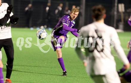 Fussball Testspiel. SK Austria Klagenfurt gegen ASK.  Christopher Cvetko  (Klagenfurt),  Klagenfurt, amm 17.1.2024.
Foto: Kuess
www.qspictures.net
---
pressefotos, pressefotografie, kuess, qs, qspictures, sport, bild, bilder, bilddatenbank