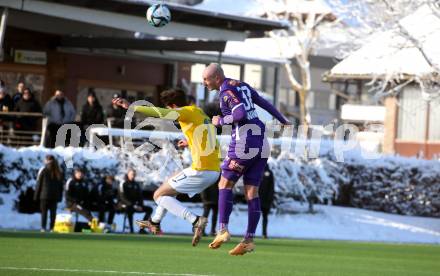 Fussball Testspiel. SK Austria Klagenfurt gegen NK Bravo.  Nicolas Wimmer  (Klagenfurt). Moosburg, am 20.1.2024.
Foto: Kuess
www.qspictures.net
---
pressefotos, pressefotografie, kuess, qs, qspictures, sport, bild, bilder, bilddatenbank