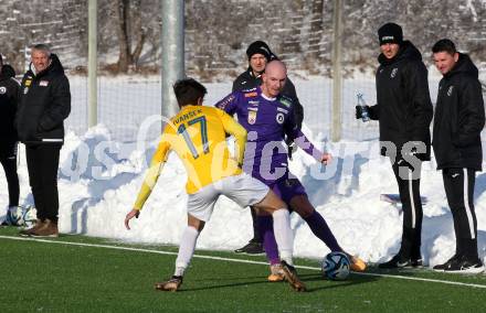 Fussball Testspiel. SK Austria Klagenfurt gegen NK Bravo. Nicolas Wimmer   (Klagenfurt). Moosburg, am 20.1.2024.
Foto: Kuess
www.qspictures.net
---
pressefotos, pressefotografie, kuess, qs, qspictures, sport, bild, bilder, bilddatenbank