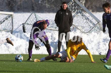 Fussball Testspiel. SK Austria Klagenfurt gegen NK Bravo.   Rico Benatelli (Klagenfurt). Moosburg, am 20.1.2024.
Foto: Kuess
www.qspictures.net
---
pressefotos, pressefotografie, kuess, qs, qspictures, sport, bild, bilder, bilddatenbank