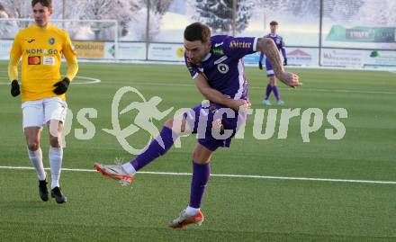 Fussball Testspiel. SK Austria Klagenfurt gegen NK Bravo.   Sinan Karweina (Klagenfurt). Moosburg, am 20.1.2024.
Foto: Kuess
www.qspictures.net
---
pressefotos, pressefotografie, kuess, qs, qspictures, sport, bild, bilder, bilddatenbank